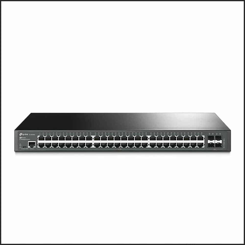 (image for) TP-LINK 48-Port Gigabit L2 Managed Switch with 4 SFP Slots